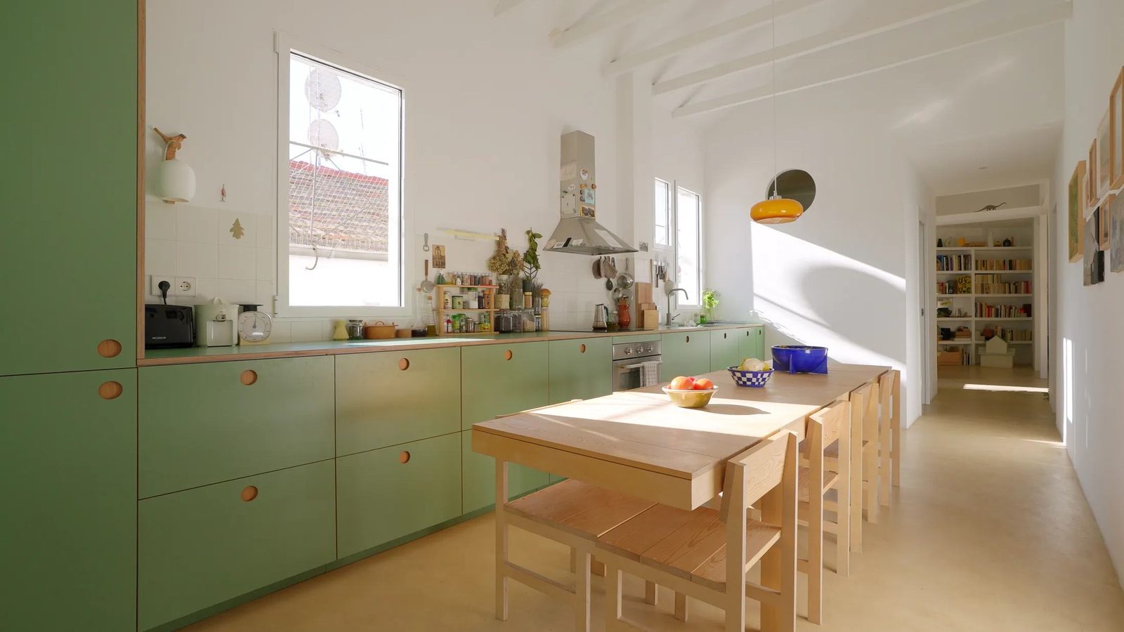 mint kitchen with jude
